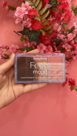 CONTORNO, BLUSH, ILUMINADOR RUBYROSE