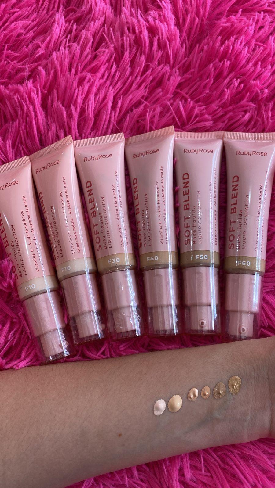 BASE LÍQUIDA SOFT BLEND RUBYROSE